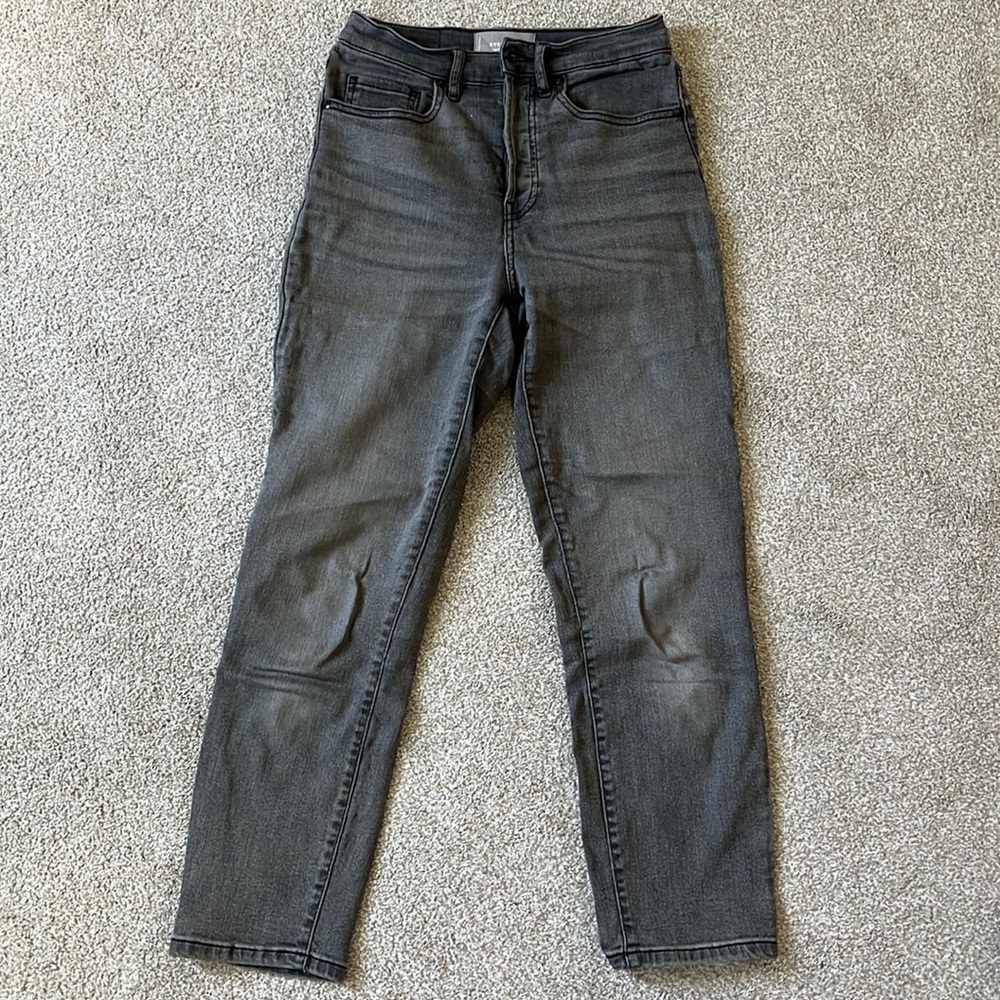 Everlane High Rise Slim Straight Jeans Size 26 Short